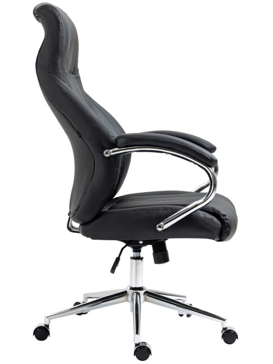 Wigan aitoa nahkaa työtuoli, musta