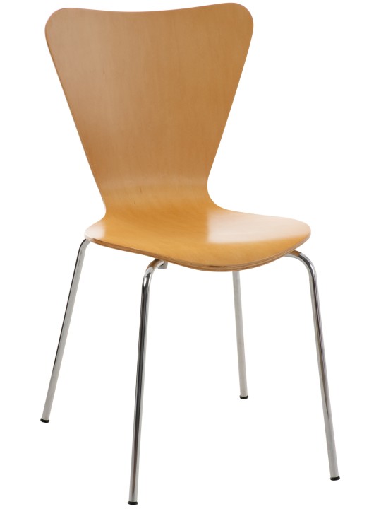 Calisto vierailijatuoli, luonnonvärinen