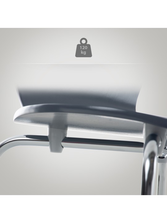 Calisto vierailijatuoli, harmaa Calisto vierailijatuoli, harmaa