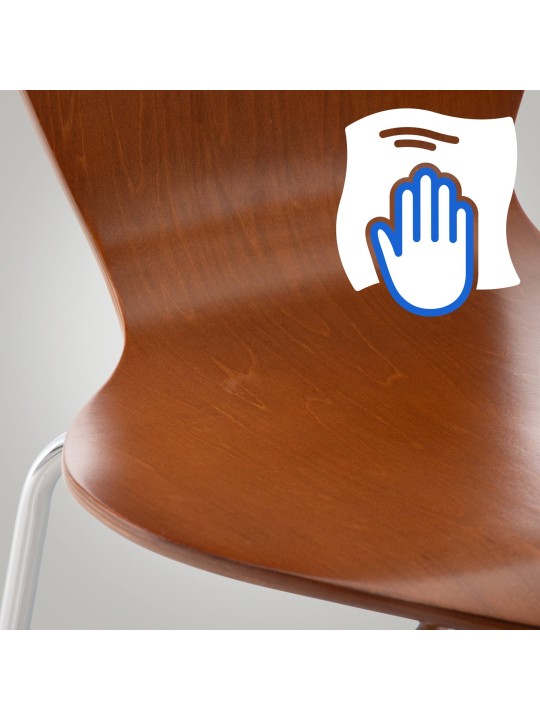 Calisto vierailijatuoli, ruskea