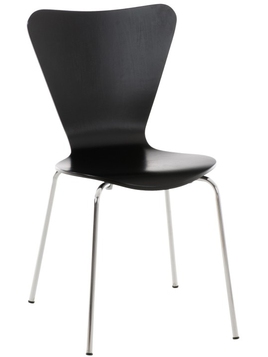 Calisto vierailijatuoli, musta