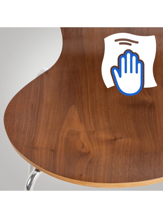 Calisto vierailijatuoli, pähkinä