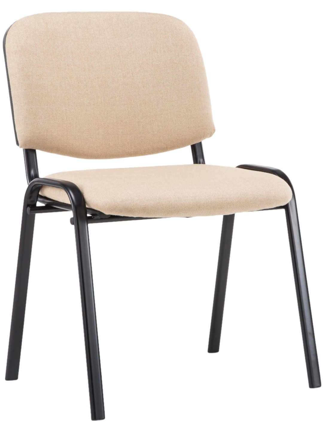 Vierailutuoli Ken V2 kangasta, kermanvärinen