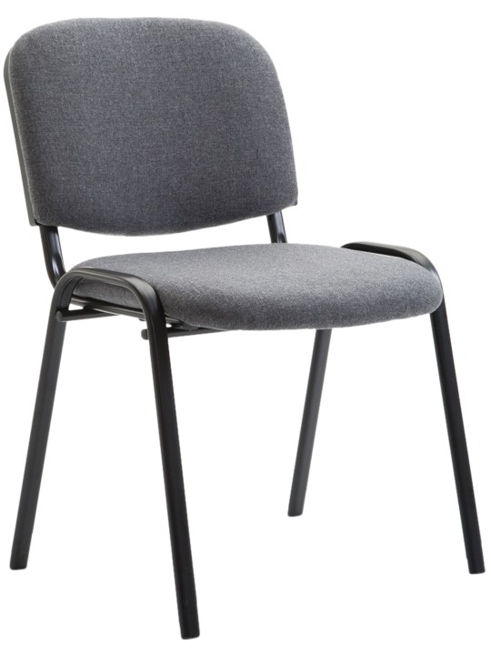 Vierailutuoli Ken V2 kangasta, harmaa