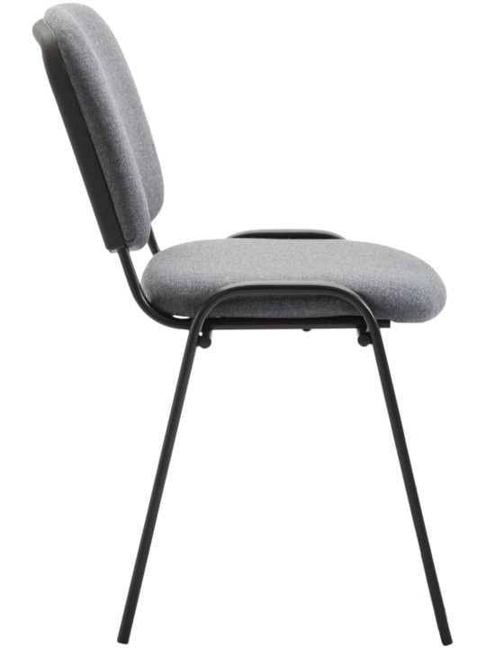 Vierailutuoli Ken V2 kangasta, harmaa