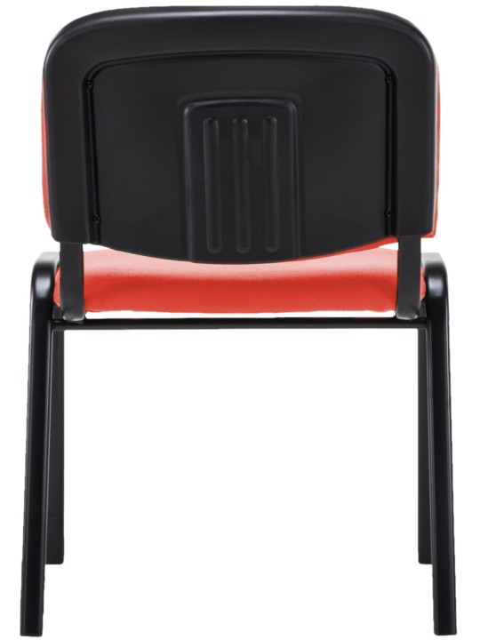 Vierailutuoli Ken V2 kangasta, punainen