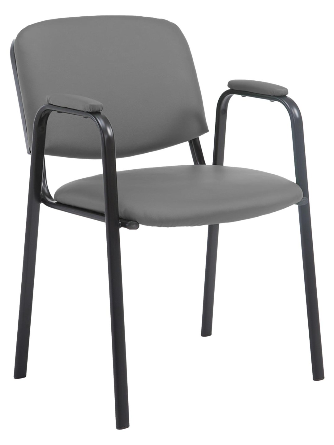 Vierailutuoli Ken PRO keinonahkaa, harmaa