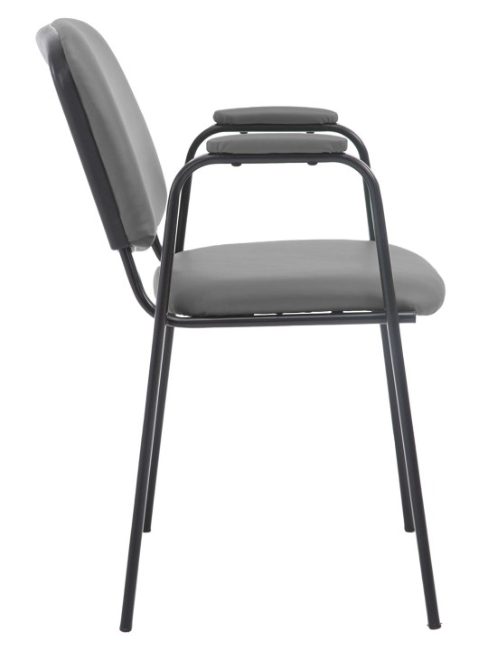 Vierailutuoli Ken PRO keinonahkaa, harmaa