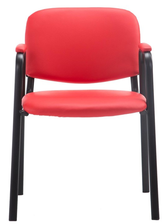 Vierailutuoli Ken PRO keinonahkaa, punainen