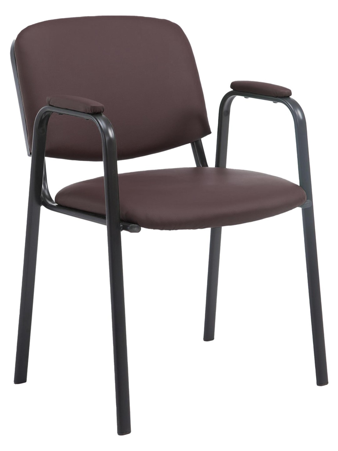 Vierailutuoli Ken PRO keinonahkaa, ruskea