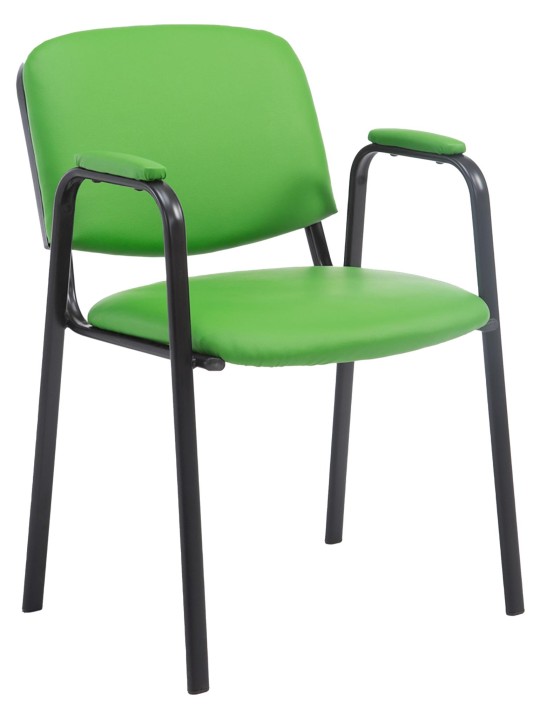 Vierailutuoli Ken PRO keinonahkaa, vihreä