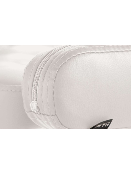 Työjakkara Dublin keinonahkaa, valkoinen