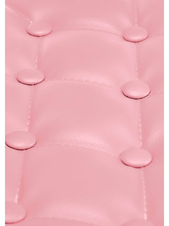 Lounger Dublin keinonahkaa, pinkki