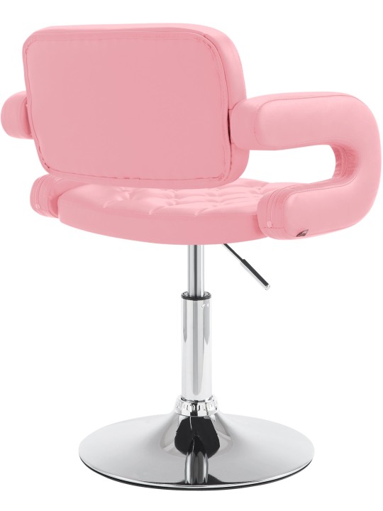 Lounger Dublin keinonahkaa, pinkki