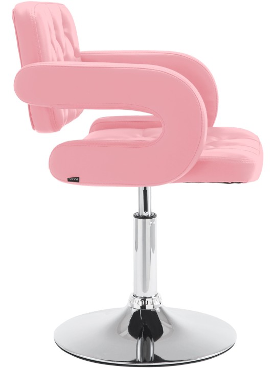 Lounger Dublin keinonahkaa, pinkki