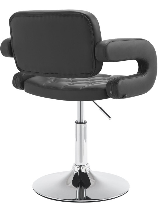 Lounger Dublin keinonahkaa, musta