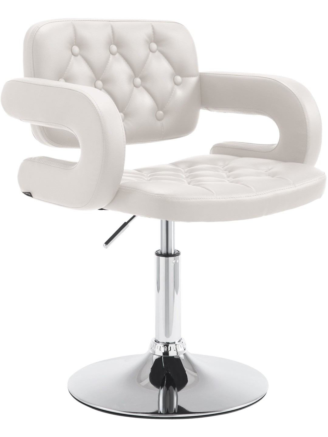 Lounger Dublin keinonahkaa, valkoinen