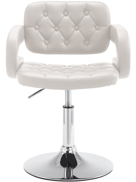 Lounger Dublin keinonahkaa, valkoinen