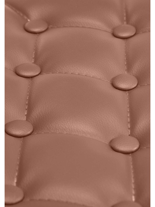 Lounger Dublin keinonahkaa, konjakki