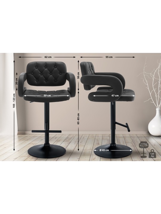 Baarijakkara Dublin, musta