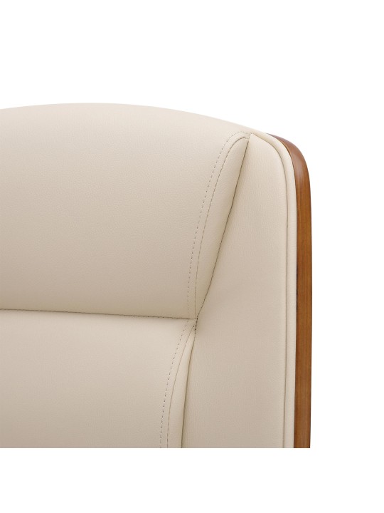 Yankton työtuoli, pähkinä/kermanvärinen