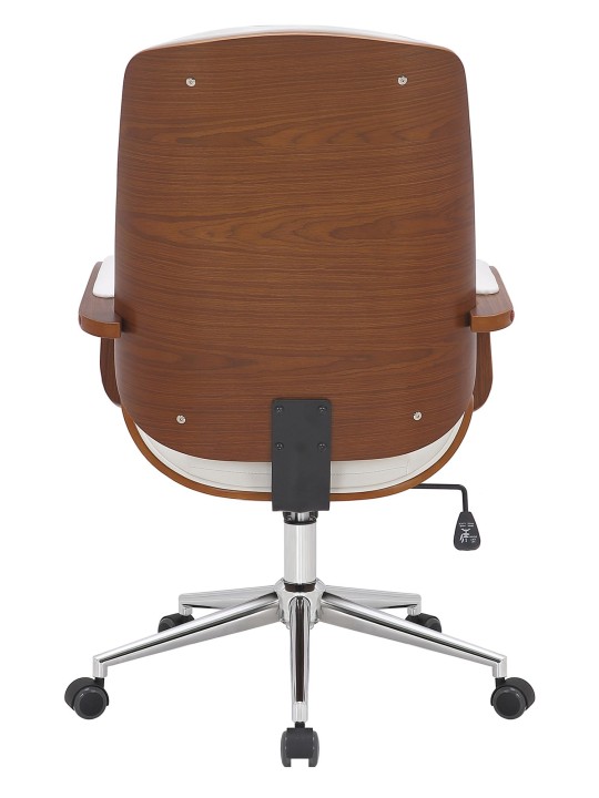 Yankton työtuoli, pähkinä/valkoinen