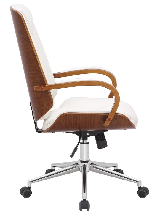 Yankton työtuoli, pähkinä/valkoinen