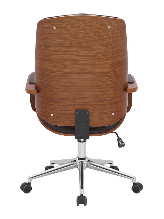 Yankton työtuoli, pähkinä/ruskea