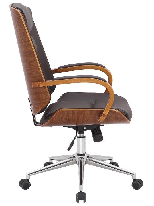 Yankton työtuoli, pähkinä/ruskea