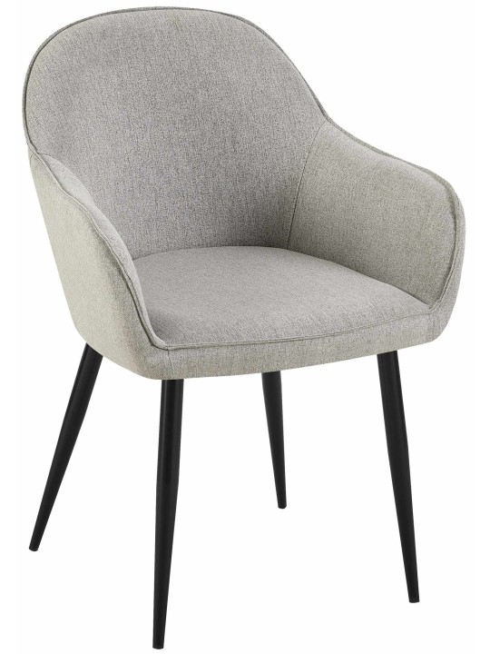 Boise kangasta ruokapöydän tuoli, harmaa