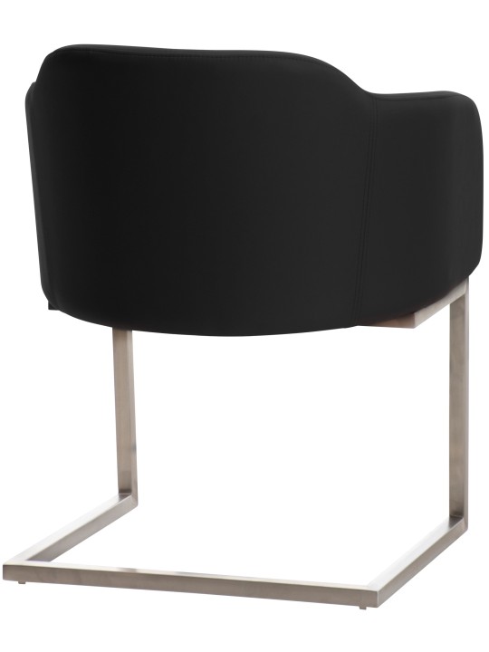 Magnus vierailijatuoli, musta