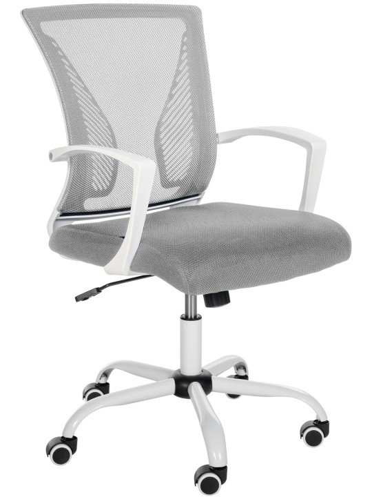 Työtuoli Tracy W, vaaleanharmaa