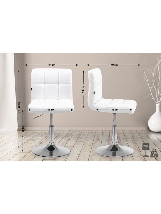 Palma Lounger V2, valkoinen