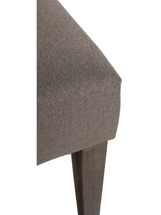 Ruokapöydän tuoli Lisburn kangasta, taupe
