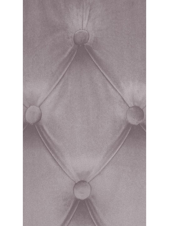 Lisburn samettinen ruokatuoli, harmaa