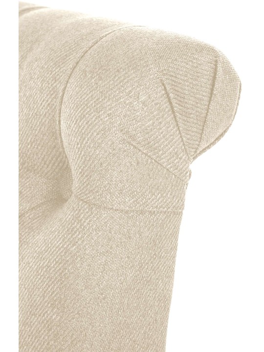 2 ruokapöydän tuolin sarja Lisburn Fabric, kermanvärinen 2 ruokapöydän tuolin sarja Lisburn Fabric, kermanvärinen