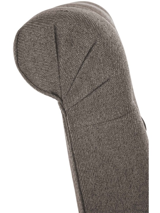 2 ruokapöydän tuolin sarja Lisburn Fabric, taupe