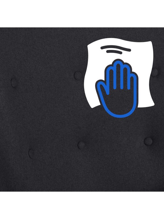 Tuoli Sanka kangasta, musta