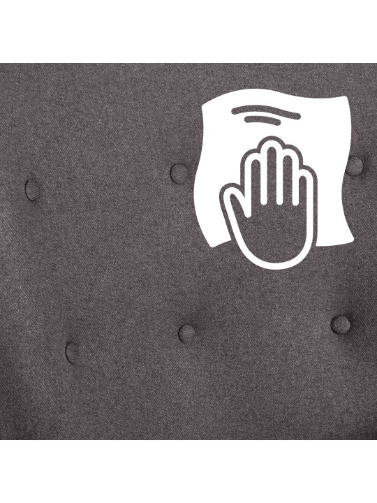 Tuoli Sanka kangasta, tummanharmaa