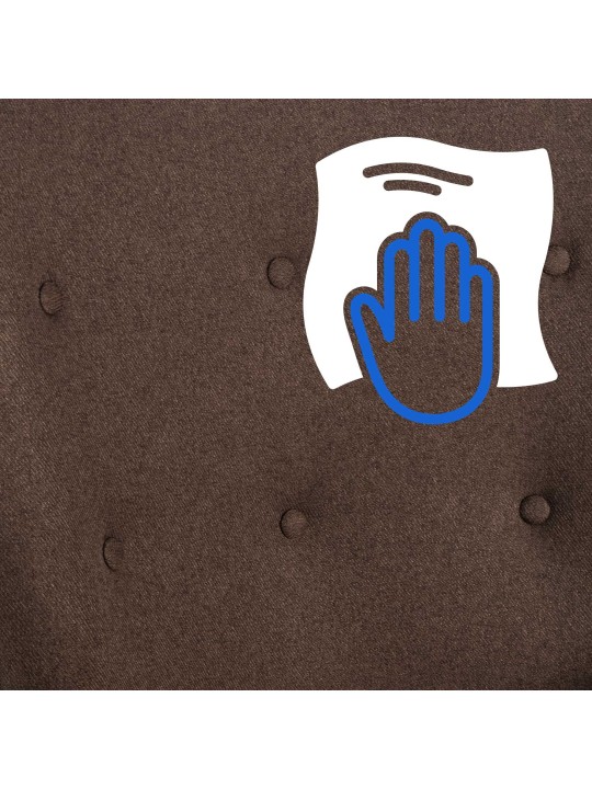 Tuoli Sanka kangasta, ruskea Tuoli Sanka kangasta, ruskea