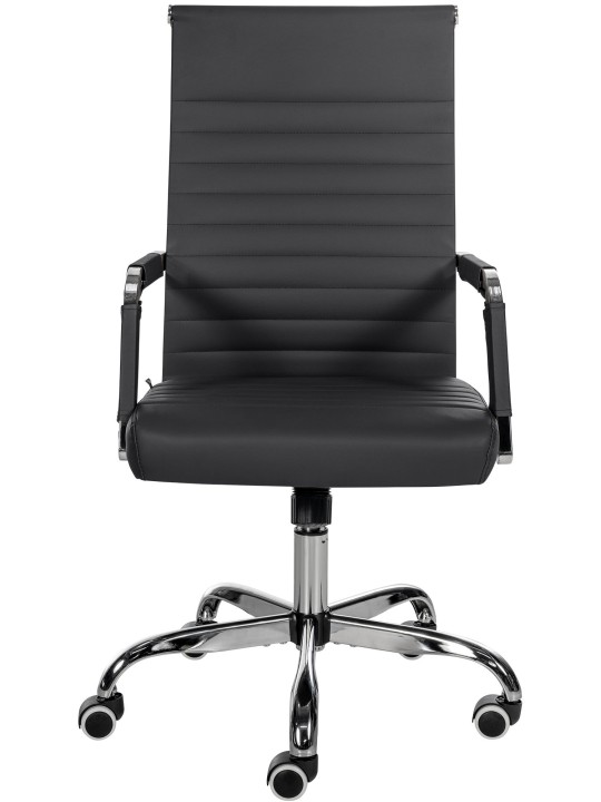 Työtuoli Amadora keinonahkaa, musta