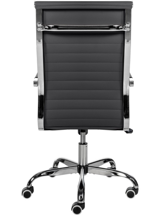 Työtuoli Amadora keinonahkaa, musta