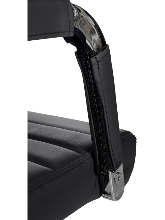 Työtuoli Amadora keinonahkaa, musta