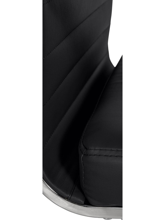 Työtuoli Amadora keinonahkaa, musta