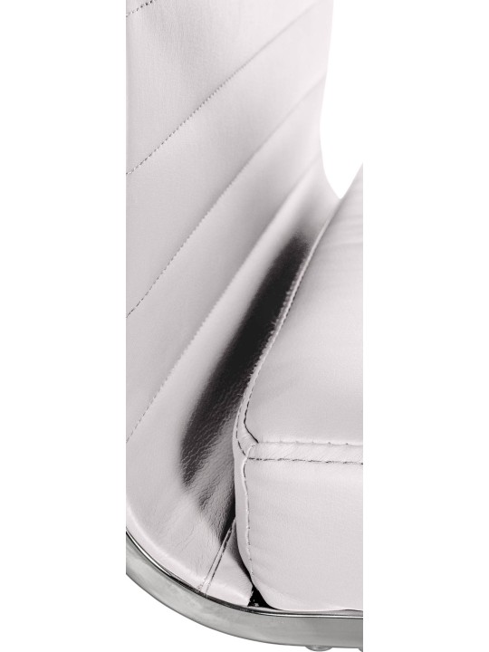 Työtuoli Amadora keinonahkaa, valkoinen