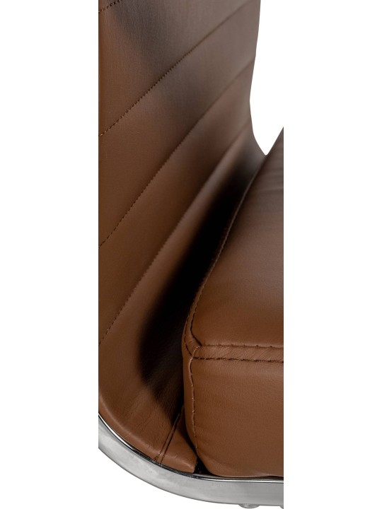 Työtuoli Amadora keinonahkaa, vaaleanruskea