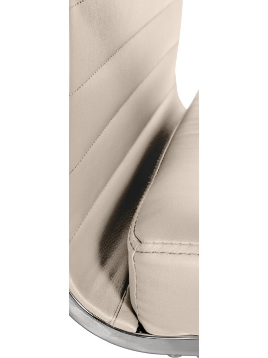 Työtuoli Amadora keinonahkaa, kermanvärinen