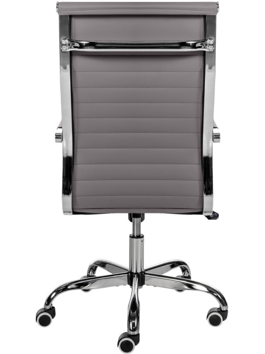 Työtuoli Amadora keinonahkaa, harmaa