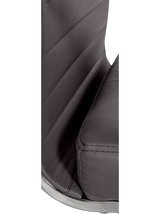 Työtuoli Amadora keinonahkaa, harmaa