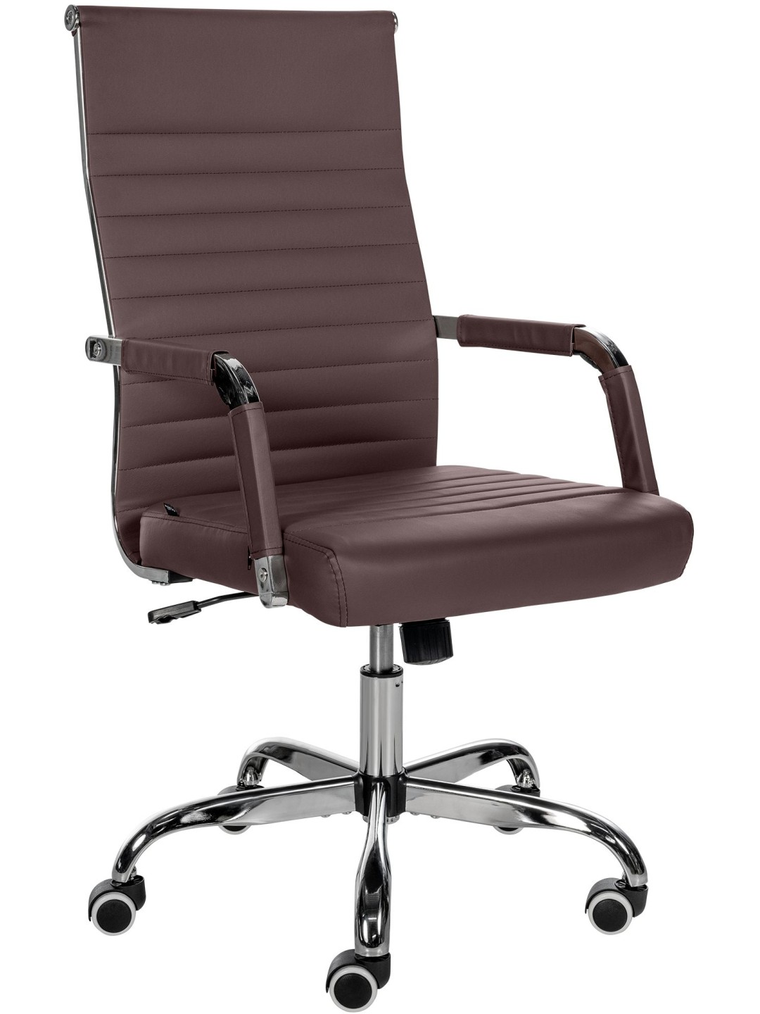 Työtuoli Amadora keinonahkaa, ruskea